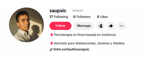 Saúl - Antes: 0 seguidores